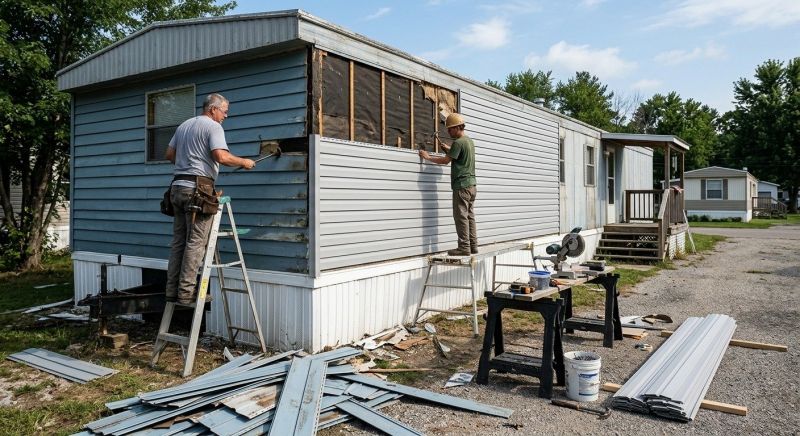 Vertical Siding Replacement in Stamford, CT