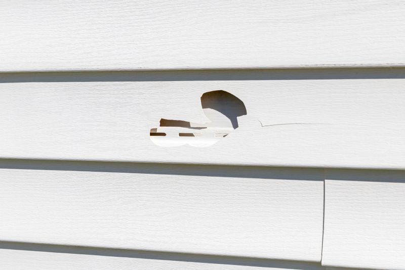 Inside View of Vinyl Siding