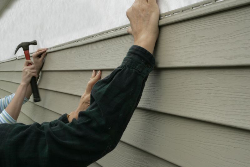 Repaired Siding